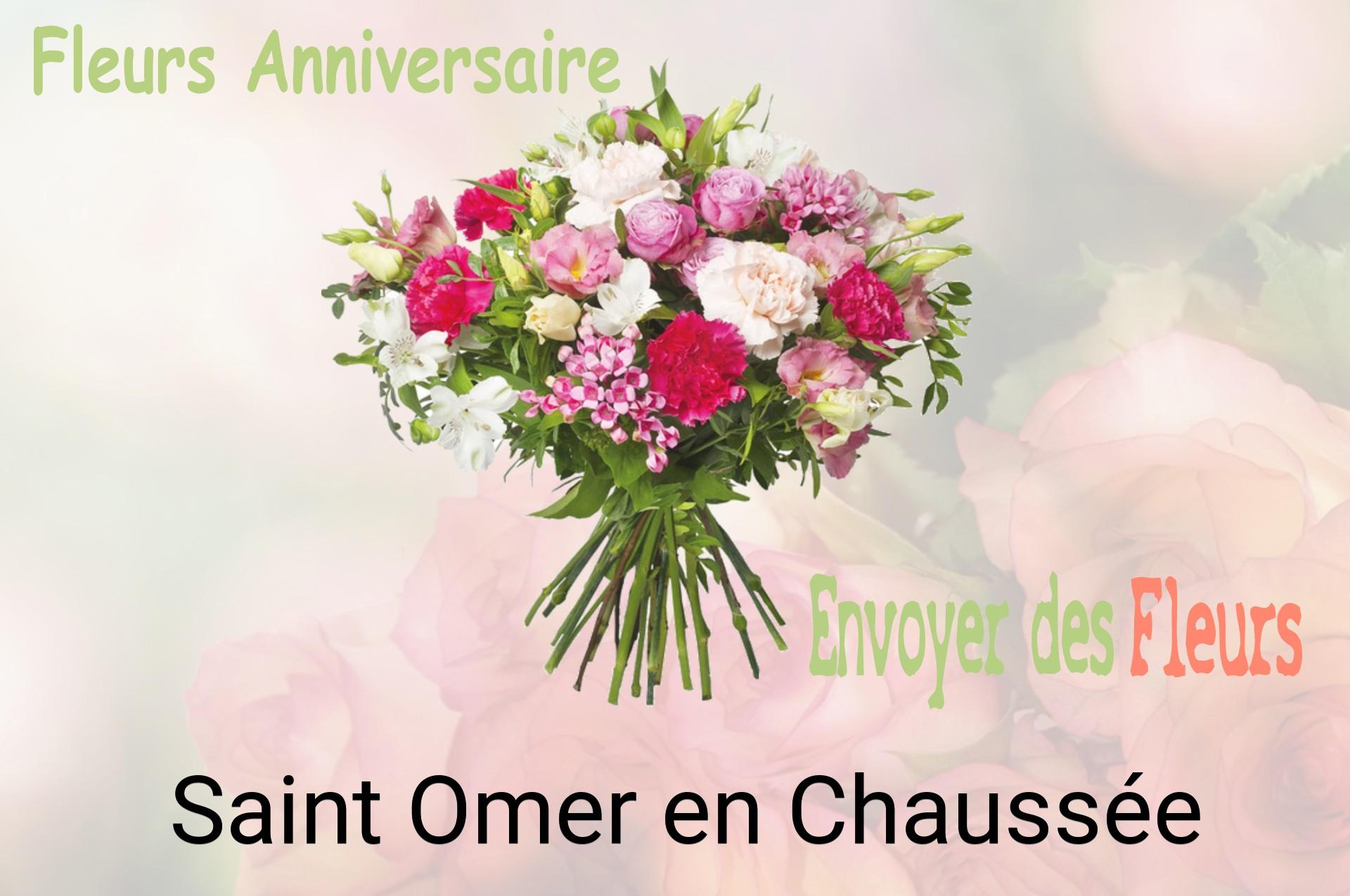 Bouquet de fleurs d’anniversaire livré à Saint-Omer-en-Chaussée