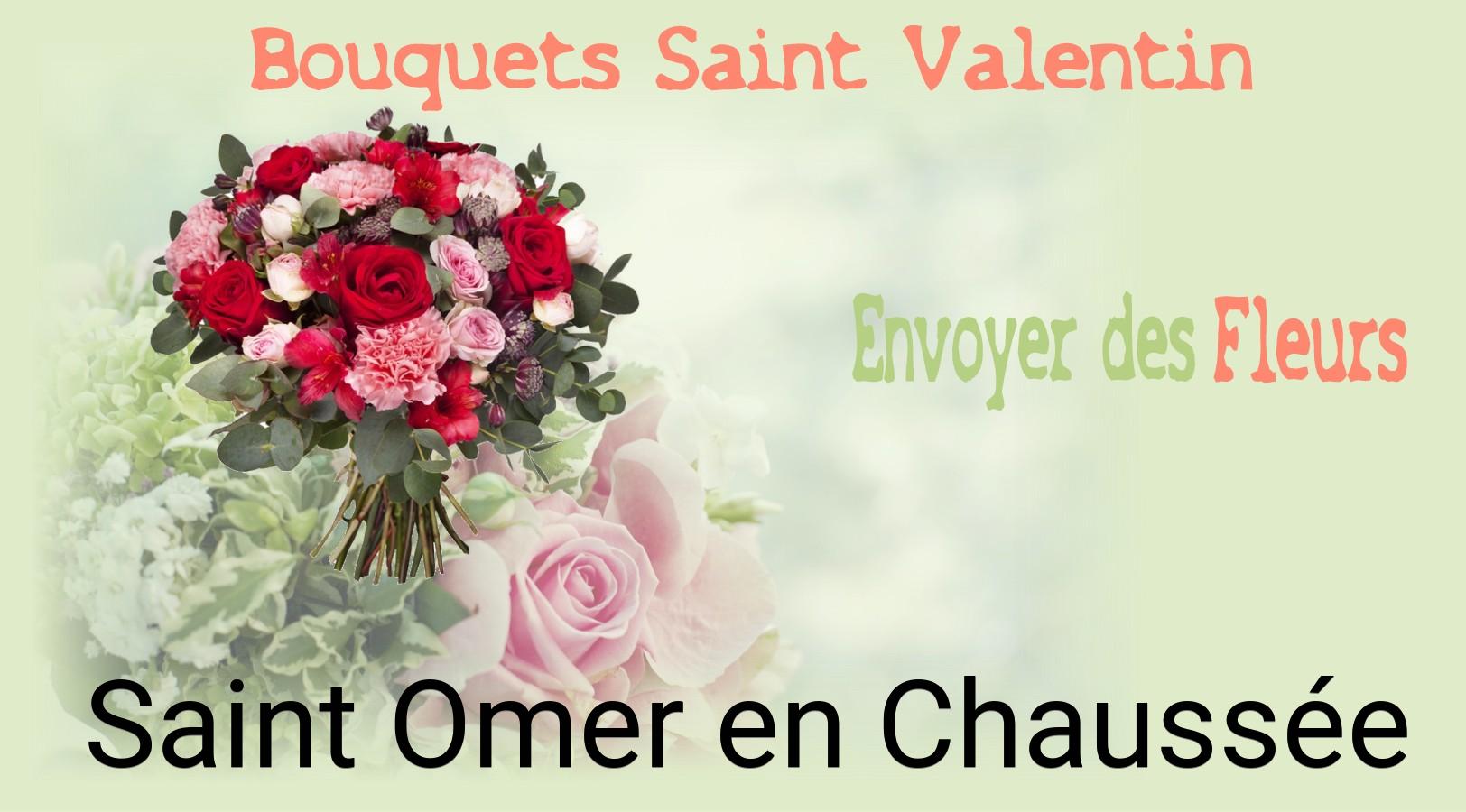Roses de Saint-Valentin livrées à Saint-Omer-en-Chaussée